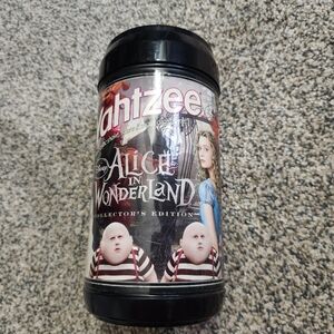 Alice in Wonderland Yahtzee Game